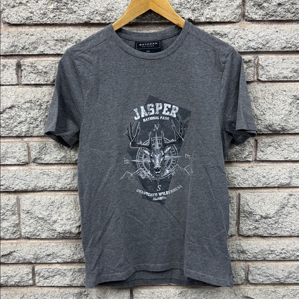 Men's Gray Jasper National Park T-Shirt sz Small